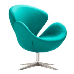 Vista sillon Lugo cachemir turquesa