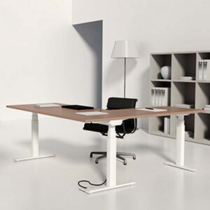 mesa con ala elevables en altura sistema electrico.