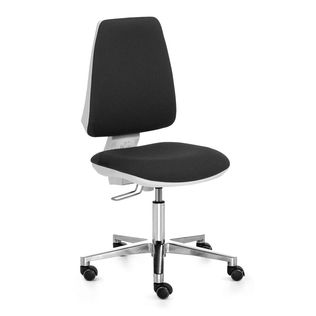 Silla de escritorio sin brazos, pequeña silla de oficina en casa
