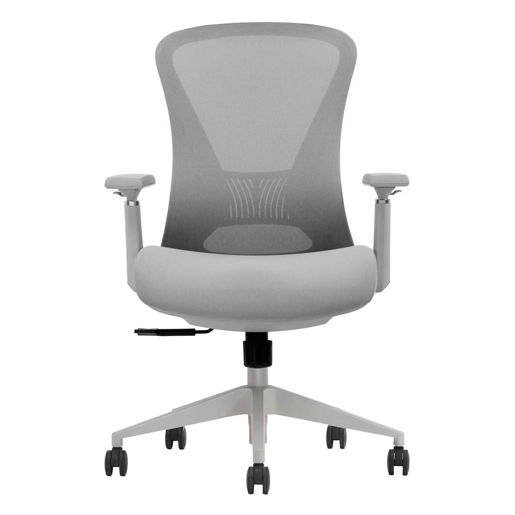 Silla ergonómica de oficina con reposacabezas, brazos 3D, red