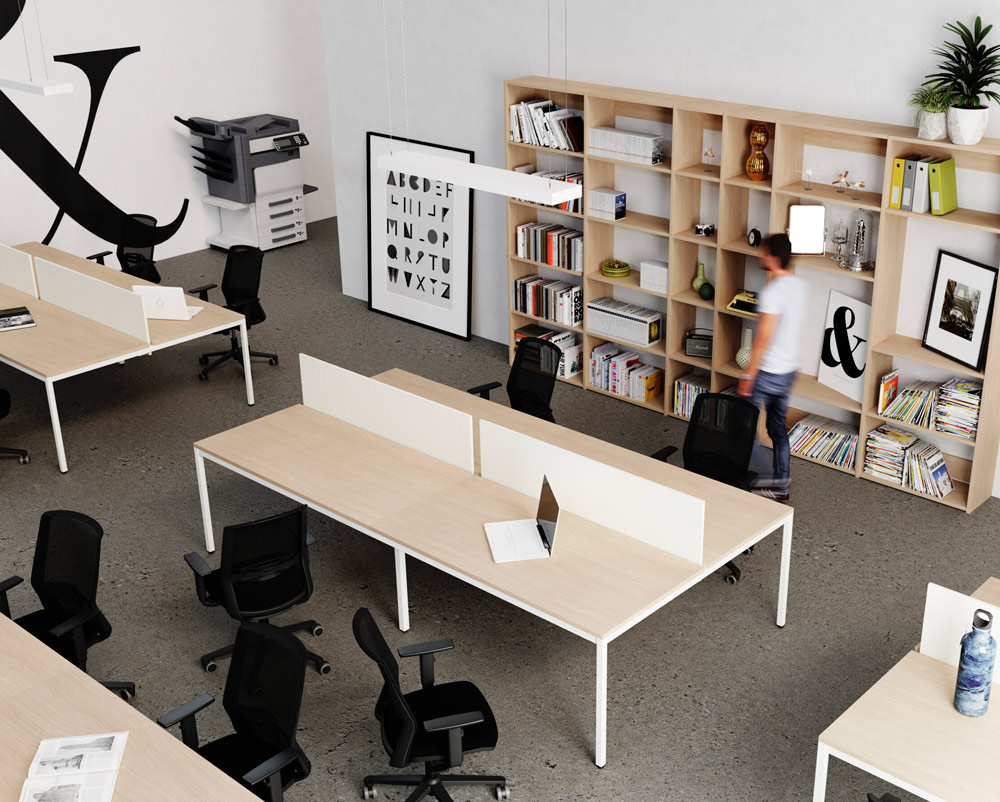 Mesas y sillas de oficina