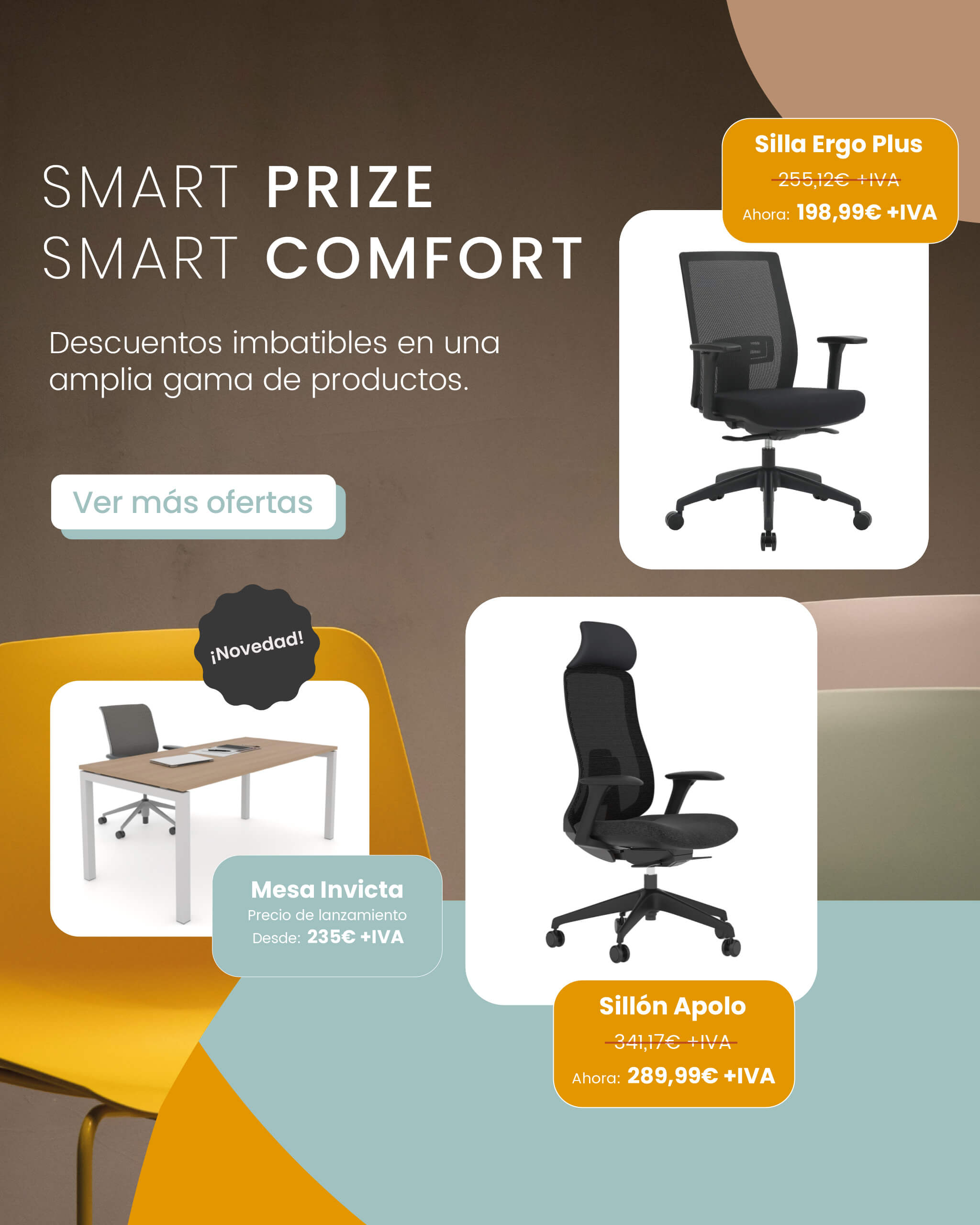 Smart Prize, Smart Comfort: Descuentos imbatibles en una amplia gama de productos